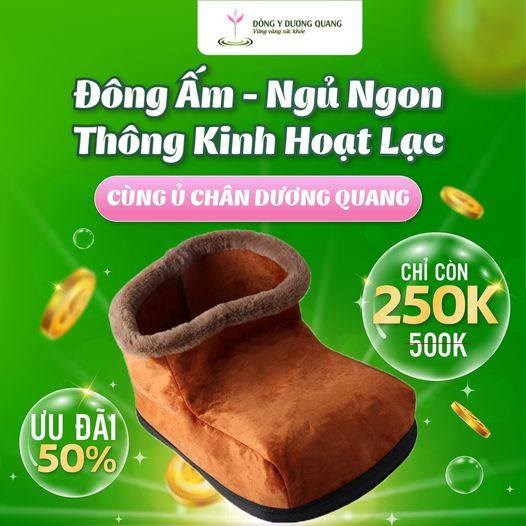 Bộ dụng cụ ủ chân Dương Quang